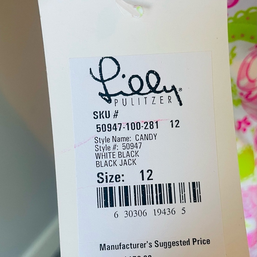 Lilly Pulitzer RARE Vintage NWT Candy Halter Dress - Picture 7 of 10